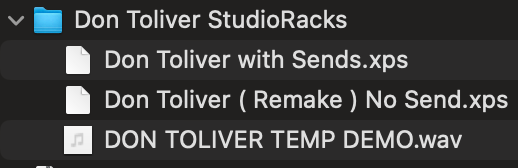 Don Toliver Recording Preset ( Studio Rack )