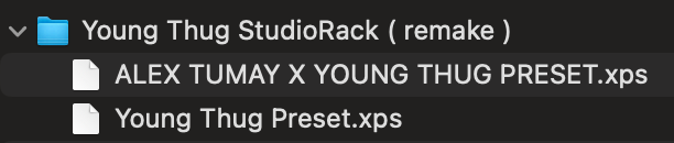 Young Thug Vocal Presets ( Waves StudioRack )